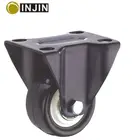 XINJIN caster black and white caster PU castor wheel 2.5 inch