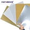 Coated Already Printing Directly Gold Sublimation 0.45mm 0.65mm 1mm thickness heat transfer Aluminum Sheet blanks