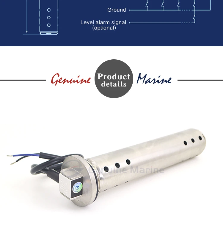 Genuine Marine water fuel depth diesel gas tank level sensor oil tank gps tank level sensor