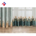 High-grade luxury european embroidered curtain textile fabrics