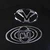 3D ABS Chrome with logo emblems badges stickers car