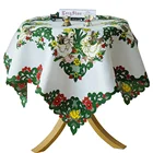 Wholesale Sequin Round Dining Table Linen Cloth For Banquet