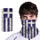 Newest Multi-purpose Sun-proof Eco-friendly Seamless Greece Flag Custom Tubular Bandana For Unisex