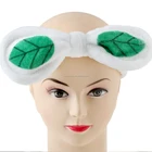 factory falnnel hairband girls makeup headband for wash face