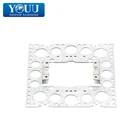 YOUU Trending Hot Products Australian Standard Metal Plaster Square Render Mounting Bracket For Slim-Line 15PK