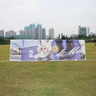 Custom Printing PVC Coated Polyester Mesh Banner For Advertising Display