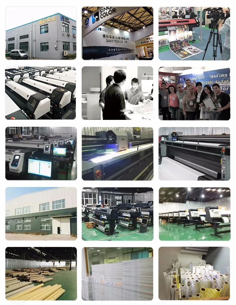 Custom Printed Type PVC PP Bus Warp Sticker