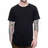 Fasion round neck t-shirt with round bottom for man