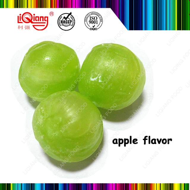 natural clear candy apple flavored halal confectionery products