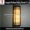 resin translucent decorative LED lamp shade
