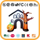 9ft Halloween inflatable haunted house Halloween outdoor inflatable decoration haunted house