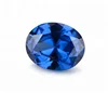 Oval Cutting Sapphire Blue Crystal Gemstone Price