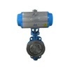 The Latest Design and Development Factory Customization a Wide Range of Applications Pneumatic Hard Seal Butterfly Valve
