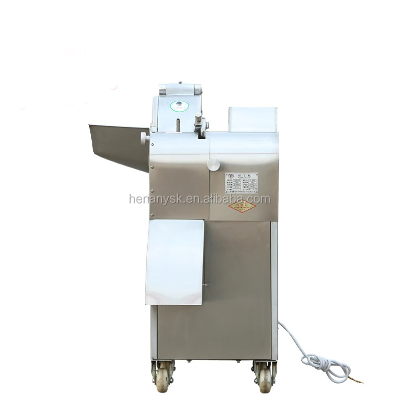 High Quality Copper Core Motor Multi-Function Vegetable Cutter Dicing Machine for Rhizome Fruits Vegetables
