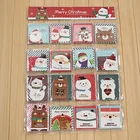 Merry Christmas Holidays Greeting Cards Set