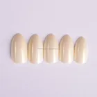 Senboma 24pcs/set false nails full cover french design nail art tips