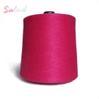 27%polyester 45% viscose 28% nylon blended rabbit wool core spun yarn for sweater knitting