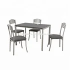 modern wood top dinning room set luxury furniture dining table set for home