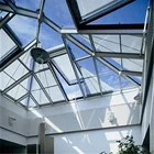 safety toughened roof transparent tempered laminated glass window skylight