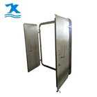 Professional Factory Supplier double leaf steel aluminium fire doors