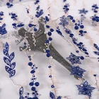 wedding dress bride white royal colour hand beaded handwork embroidery designs with net fabric