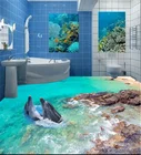 Aquarium Pattern Epoxy Magic 3D large Floor Sticker vinyl wall adhesive for home decor