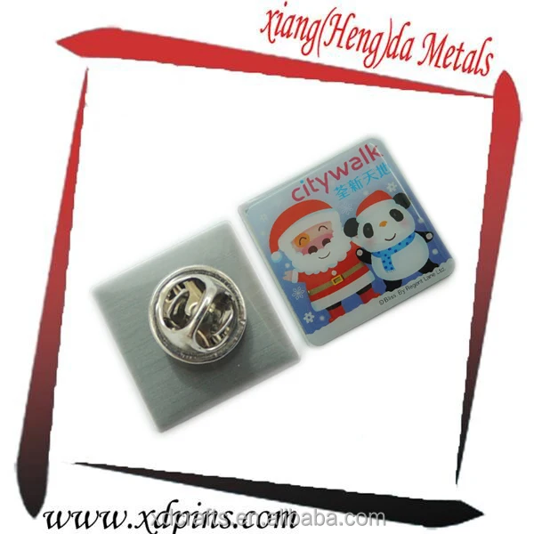 animal print buttons badge