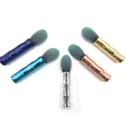 Private label Vegan Hair Bamboo handle finished Makeup Bronzing and contouring Brush