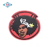 Cute Girl Embroidered Patch For Kid Clothes , Custom Iron On Embroidery