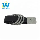 Cheap personality car keychain Custom logo leather keychain Custom key ring