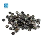 2019 fashion popular 18L 2 Holes high grade Black M.O.P. shirt suit men lady fancy pearl natural real Shell Buttons
