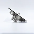 Low Price GX53 led furniture lighting fixture stain nickel surface down lights housing