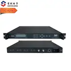 digital tv broadcasting equipment MPEG-4 encoder modulator (no scrambler,8HD_MI in,2*DVB-C RF out)