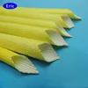 Heat resistance electrical materials insulation type PVC Silicone Acrylic resin coated fiberglass sleeve