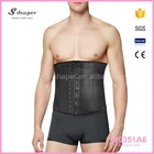 Men'S Slim Singlet Belly Underwear Brand Compression Men'S Latex Corset Shapewear W0351A6