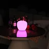 LED night light for bedroom lamp 3D apple lovely for Children Pets Rabbit