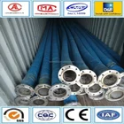 Suction and drainage flange connecting used pump rubber hose pipe
