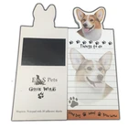 wholesale cheap fridge magnet note pad sticky memo pad with printing