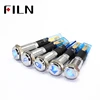 CE 8mm panel metal pilot light dashboard instrument 220v 110v 24v 12v red led mini indicator light with terminal pins