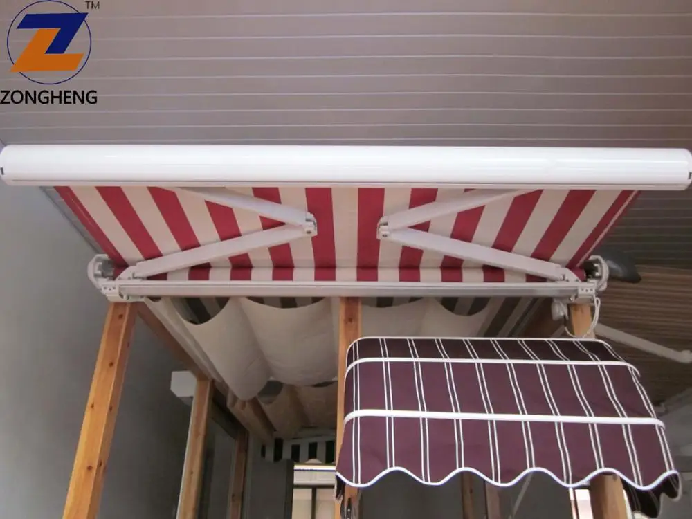 folding arms awning