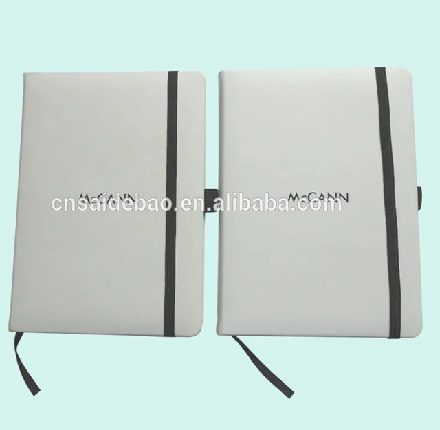 a5 a4 notebook with elastic band closure and silk ribbon book