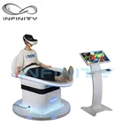 Best Sale 9D Virtual Reality Cinema Game Simulator Machine Egg Chair 2 Seats with VR Glasses