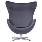 high quality cheap swivel leather fiberglass dining leisure egg chair