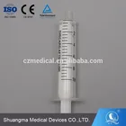 CE approved plastic syringes luer lock connector Medical supply