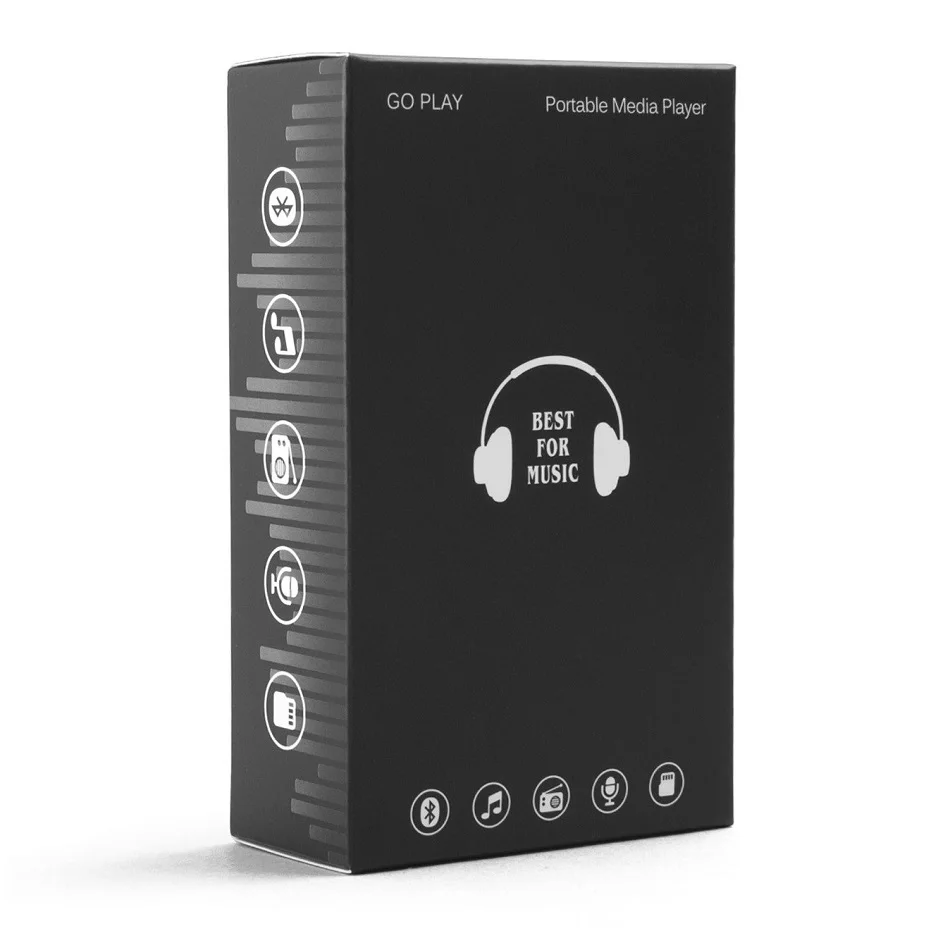 GERUIDA NEW MP3 Bluetooth MP4 Portable Video Player 8GB Metal Music Player With Voice Recorder Support TF Video FM Watch Picture (1)
