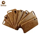 Luxurious cowhide genuine leather cell phone case for iPhone 8 plus