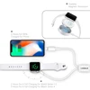UCABLE Free Shipping Magnetic 2 in 1 Wireless Charger Pad Charging Cable Compatible For Watch