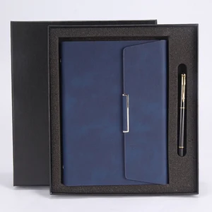 notebook and pen gift set loose leaf leather journal diary note