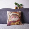Chinese Factory Custom Digital Print Silk/Cotton Cushion Cover Decorative With Good Quality
