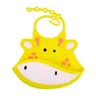 Amazon Hot Selling Food Grade Easy to Clean Durable Cute Carton Design Baby Waterproof Silicone Bibs for boys and girls